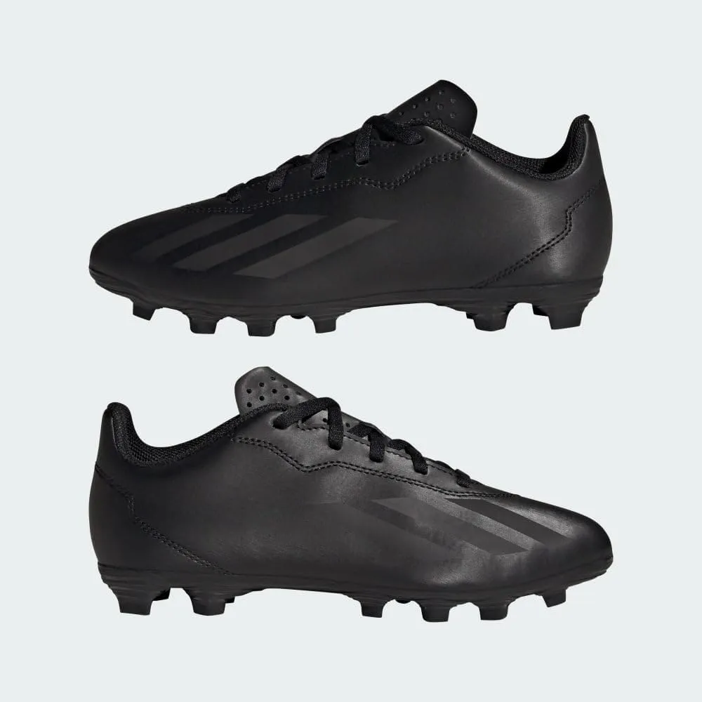 adidas Kids' Soccer X Crazyfast.4 Firm Ground (Little Big Kid) Sneaker