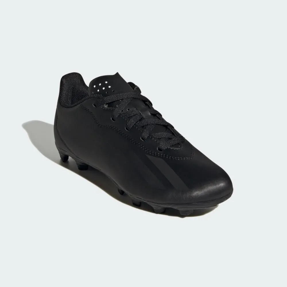 adidas Kids' Soccer X Crazyfast.4 Firm Ground (Little Big Kid) Sneaker