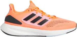 adidas Men's Pureboost 22 Running Shoe, Solar Red/Carbon/White, 11.5