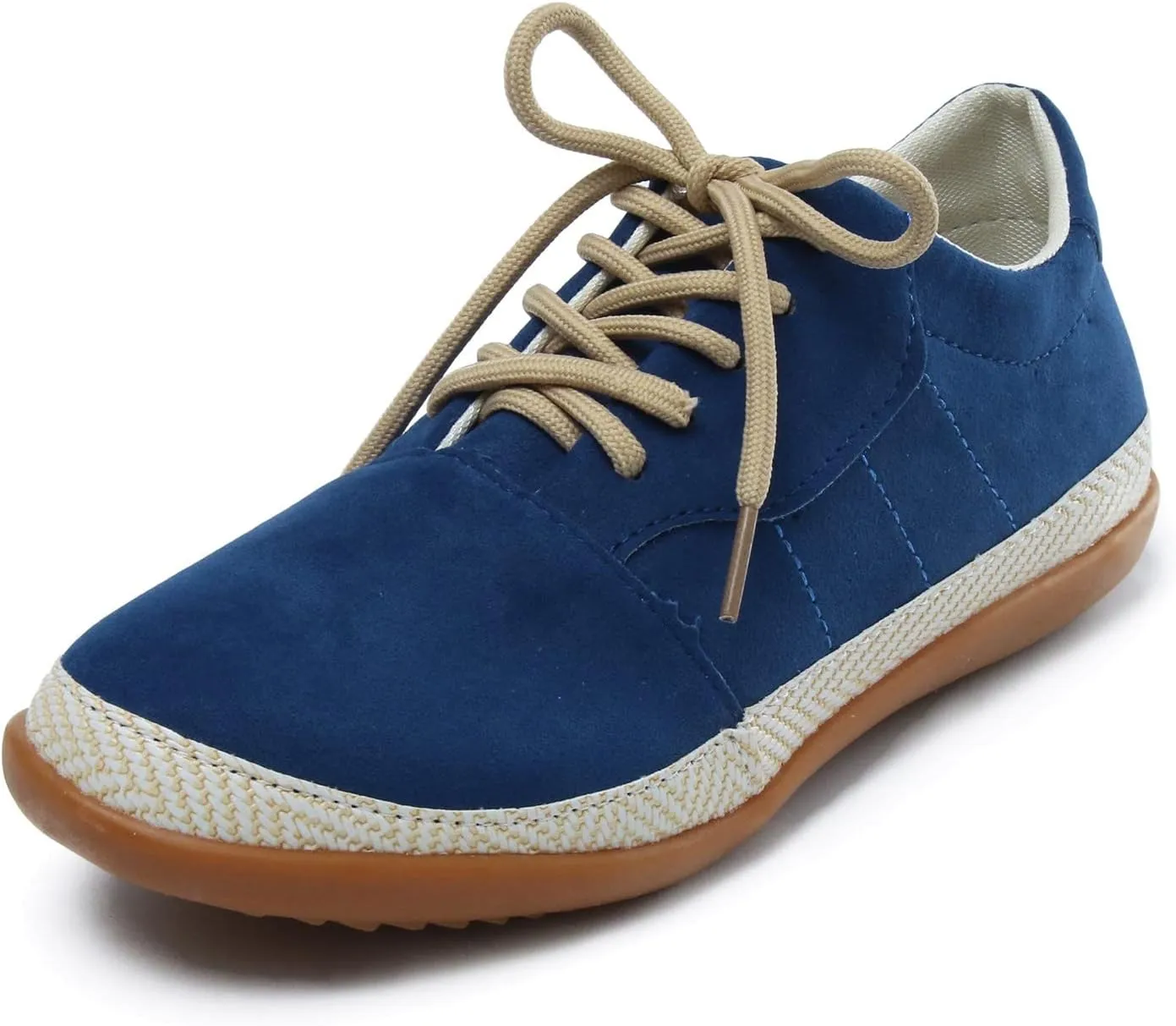 Ankle Boots for Women Comfy Dressy Flat Heel Suede Lace Up Non-Slip Women'S Single Shoes Casual Shoes Loafers
