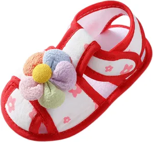 Baby Walking Shoes Boy 6-12 Months Infant Girls Open Toe Bowknot Tie Dye Shoes First Walkers Shoes Quilted Bodysuit