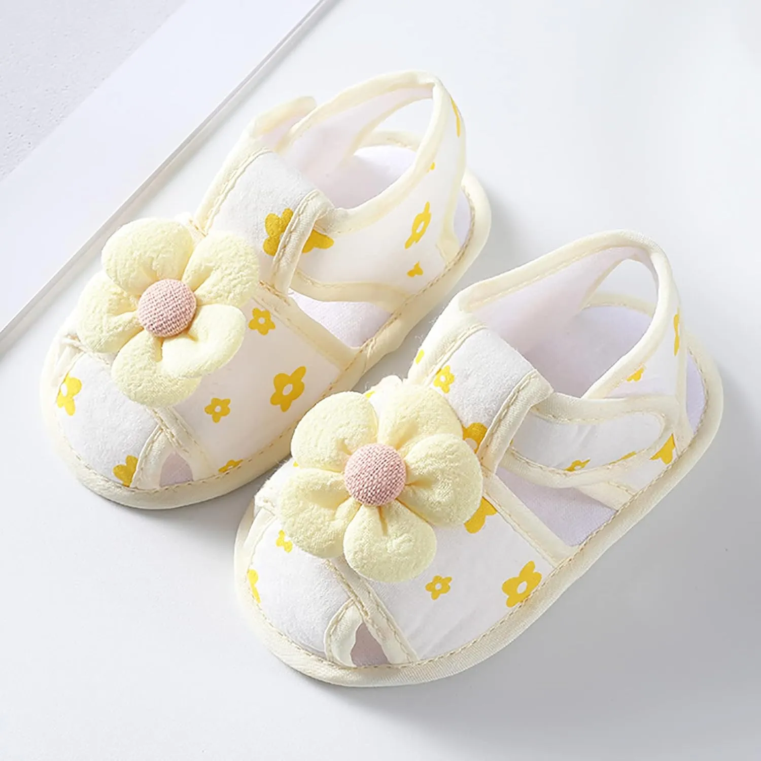 Baby Walking Shoes Boy 6-12 Months Infant Girls Open Toe Bowknot Tie Dye Shoes First Walkers Shoes Quilted Bodysuit