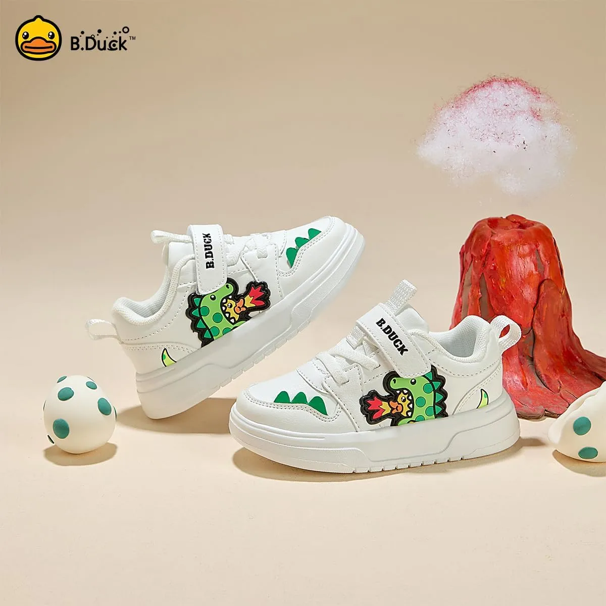 B.Duck Toddler Shoes for Girl and Boy [Comfortable & Fashionable] Kids Shoe Toddler Tennis Shoes Toddler Sneakers for Toddler/Little Kid Toddler Shoes Size 6-Big Kid 1