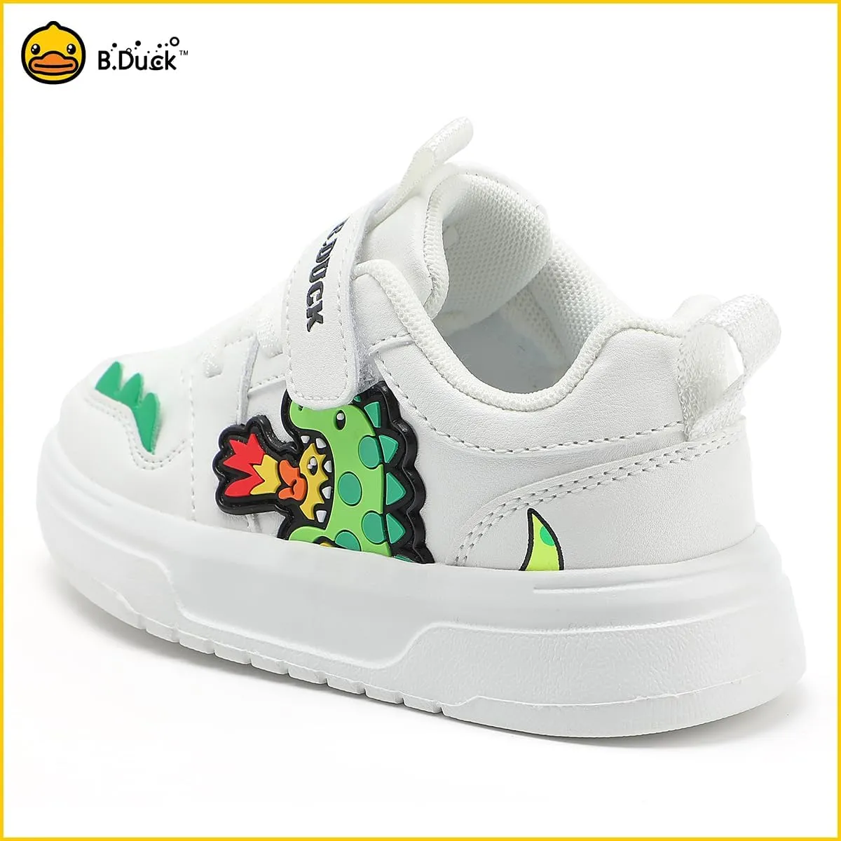 B.Duck Toddler Shoes for Girl and Boy [Comfortable & Fashionable] Kids Shoe Toddler Tennis Shoes Toddler Sneakers for Toddler/Little Kid Toddler Shoes Size 6-Big Kid 1