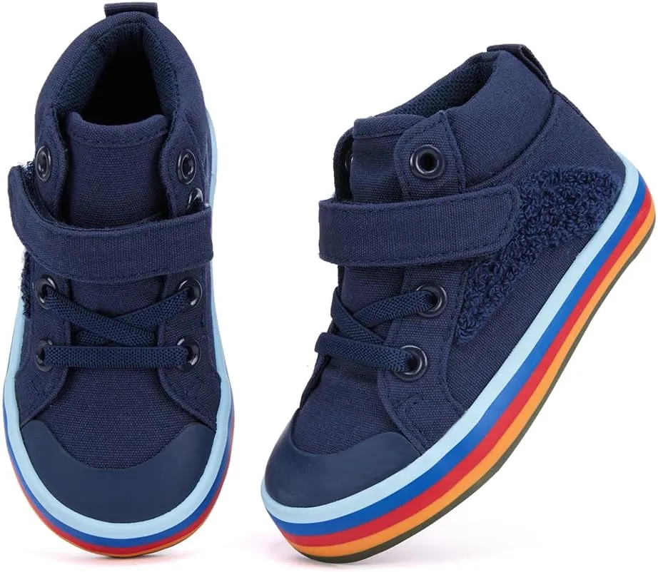 BMCiTYBM Toddler Baby Canvas Shoes Boys Girls Walking Sneakers