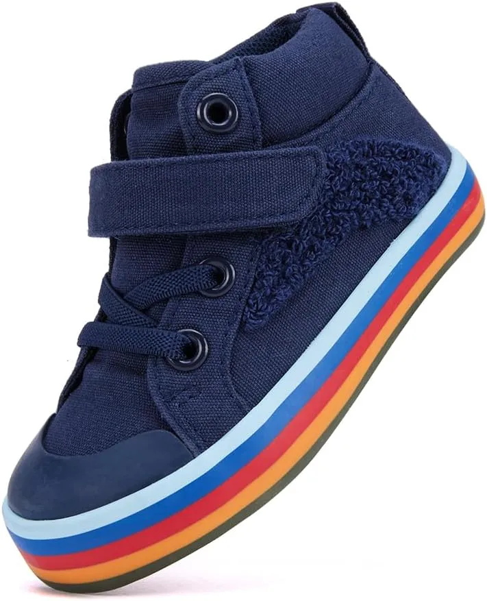BMCiTYBM Toddler Baby Canvas Shoes Boys Girls Walking Sneakers