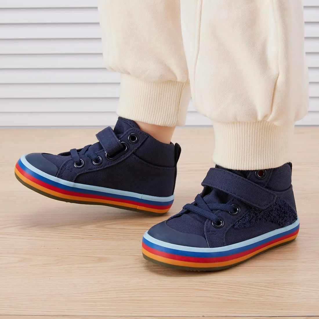 BMCiTYBM Toddler Baby Canvas Shoes Boys Girls Walking Sneakers
