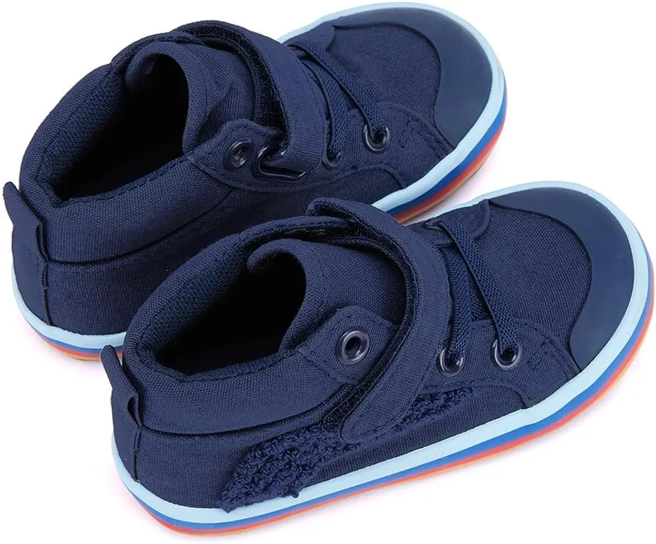 BMCiTYBM Toddler Baby Canvas Shoes Boys Girls Walking Sneakers