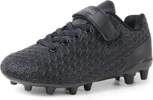 BomKinta Kid's FG Soccer Cleats Athletic Outdoor Soccer Shoes