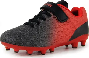 BomKinta Kid's FG Soccer Cleats Athletic Outdoor Soccer Shoes