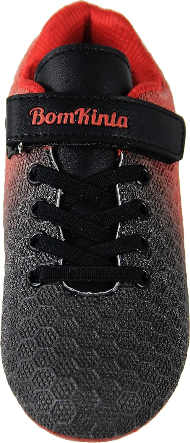 BomKinta Kid's FG Soccer Cleats Athletic Outdoor Soccer Shoes