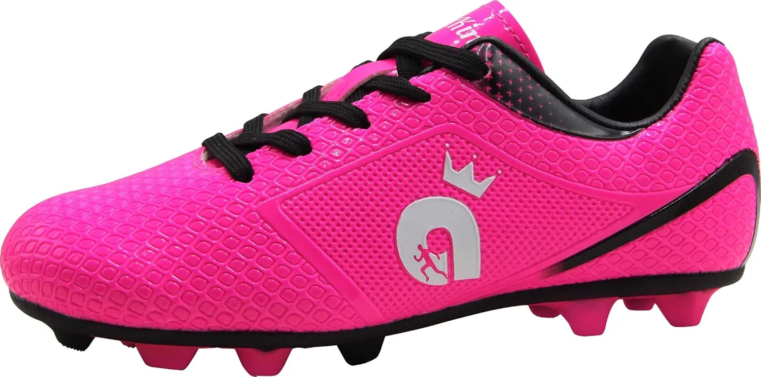 BomKinta Kid's FG Soccer Shoes Athletic Outdoor Soccer Cleats