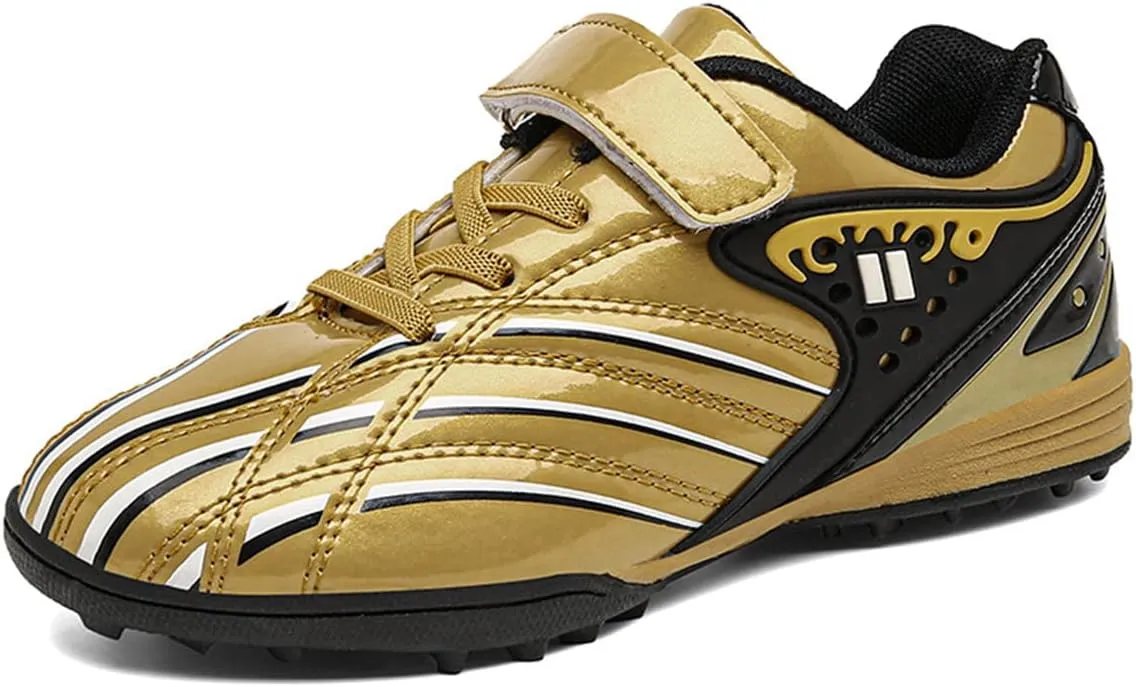 Boys Kids Youth Soccer Cleats Anti-Slip Football Boot Artificial Ground Soccer Shoes