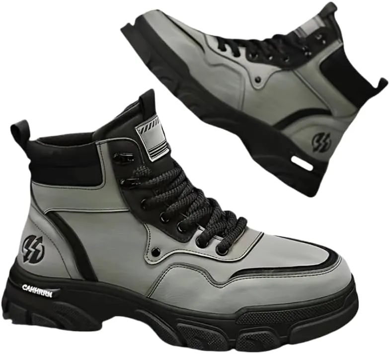 Breathable Non-Slip Hiking Boots for Men - Ideal for Outdoor Walking, Mountaineering, and Winter Activities