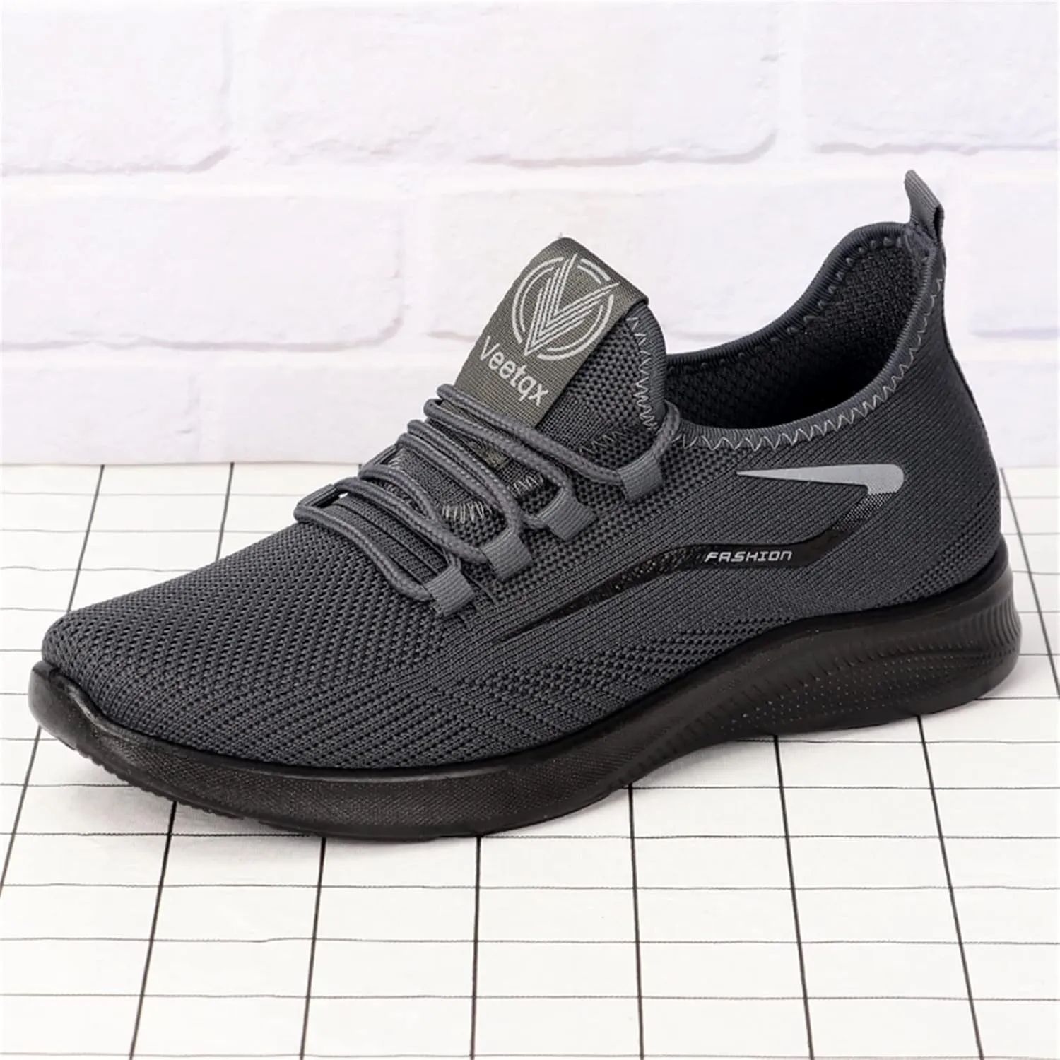 Cathalem Sneakers for Men Slip On Walking Shoes with Arch Support Lightweight Running Sneakers Non Slip Breathable Tennis Shoes