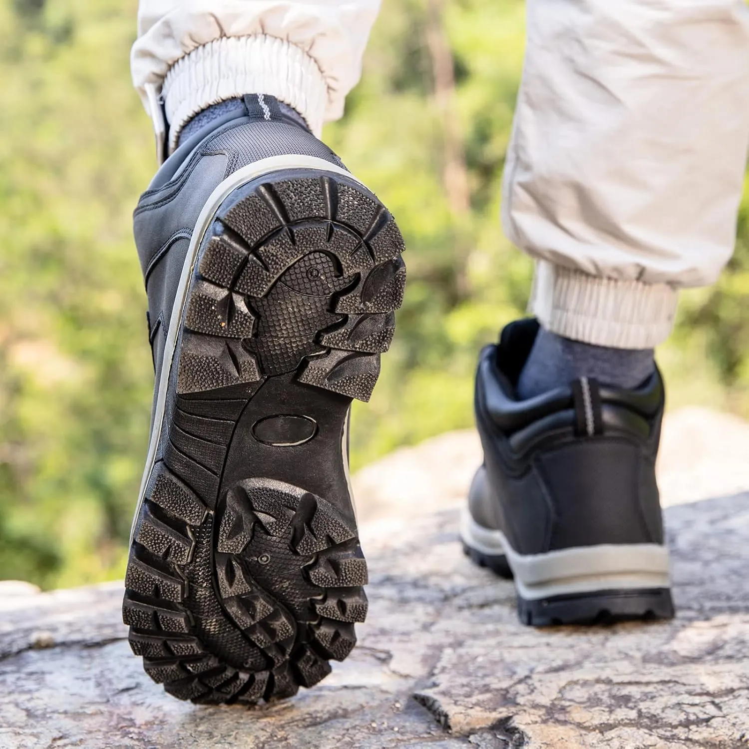 CC-Los Men's DualTrek Waterproof Hiking Boots Work Boots Size 7-14