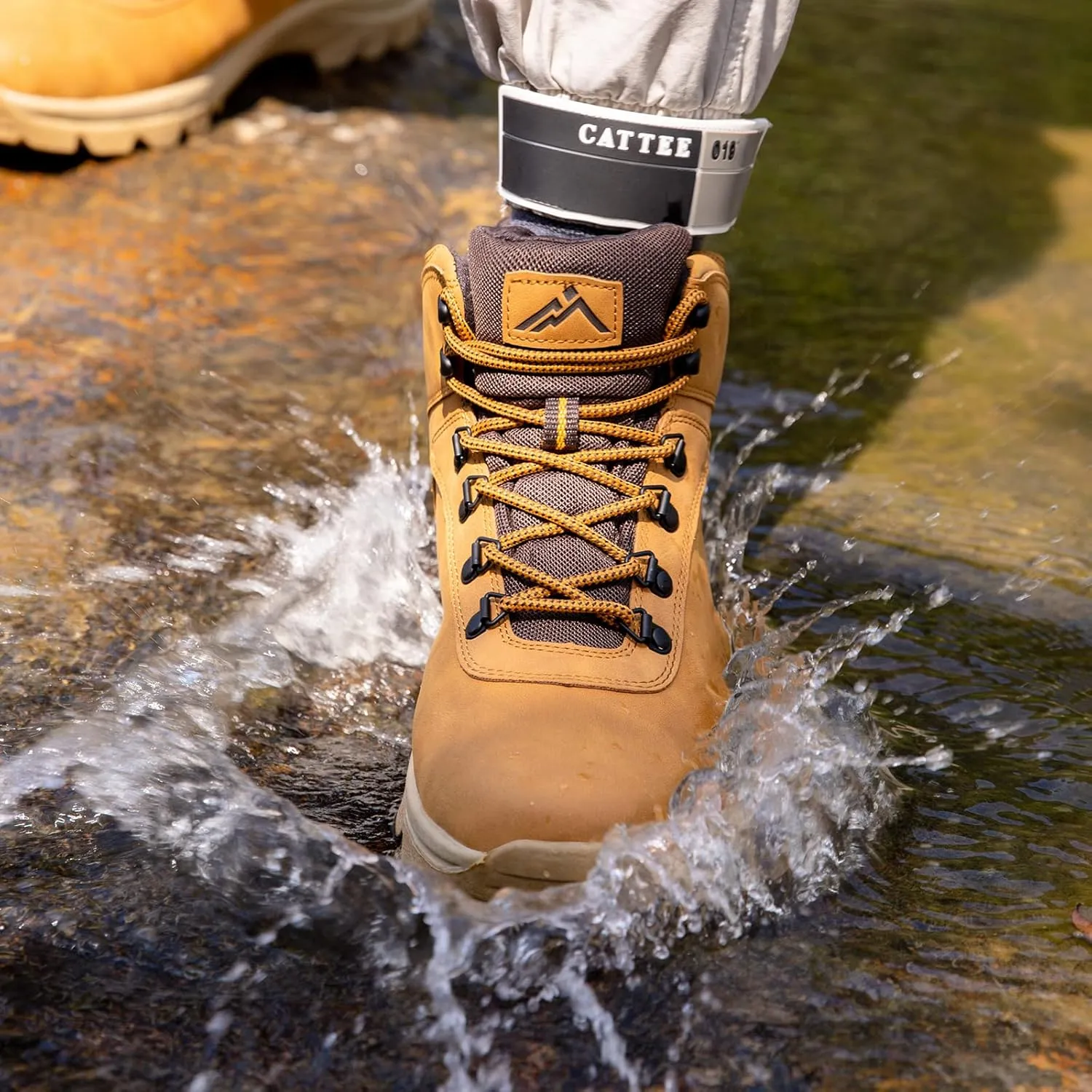 CC-Los Men's DualTrek Waterproof Hiking Boots Work Boots Size 7-14