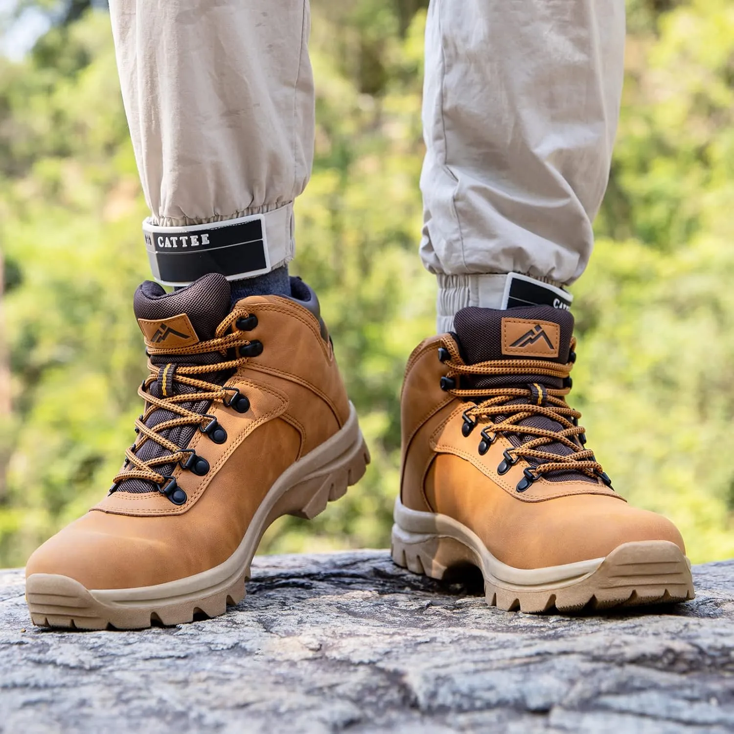 CC-Los Men's DualTrek Waterproof Hiking Boots Work Boots Size 7-14