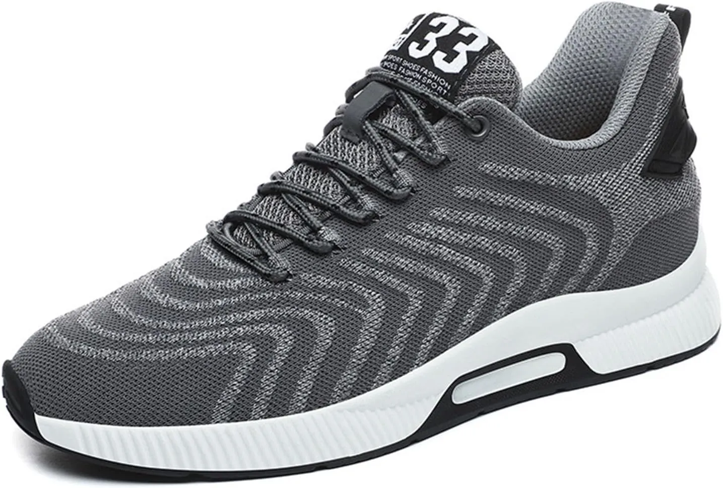 Couple Men's Elevator Shoes Men's Casual Mesh Trainers Lightweight Breathable Lace Up Sports Shoes with Mens Sneaker 626