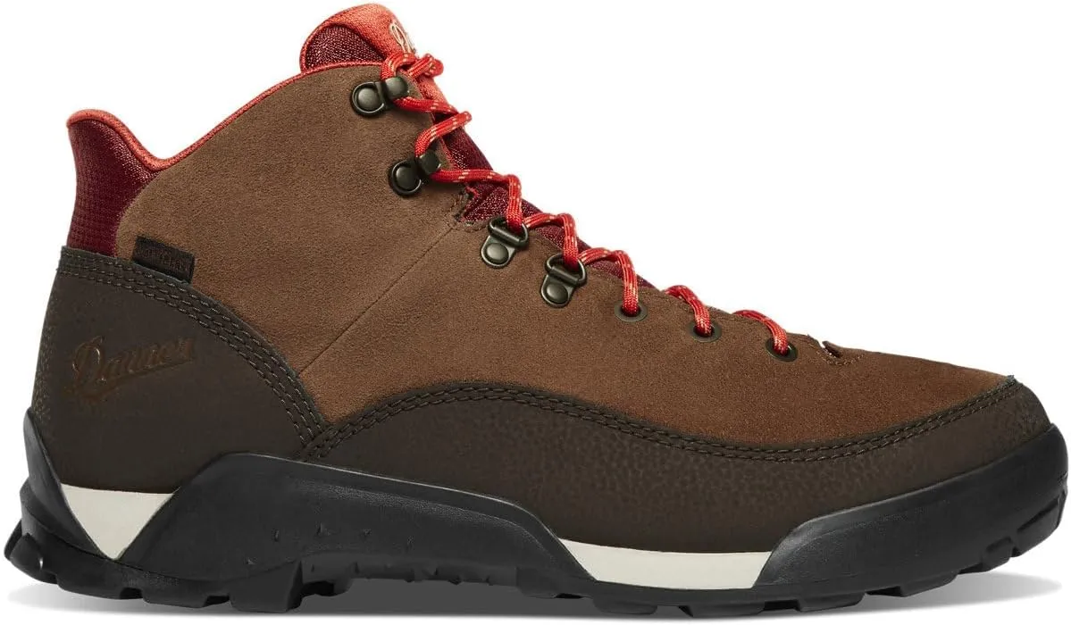 Danner Panorama 6” Waterproof Hiking Boots for Men with Rich Suede Upper, Breathable Dry Barrier, Comfort Footbed, and Traction Outsole