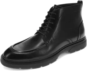 DOCKERS Mens Tollcross Rugged Dress Casual Lace Up Boot, Black, 12 M