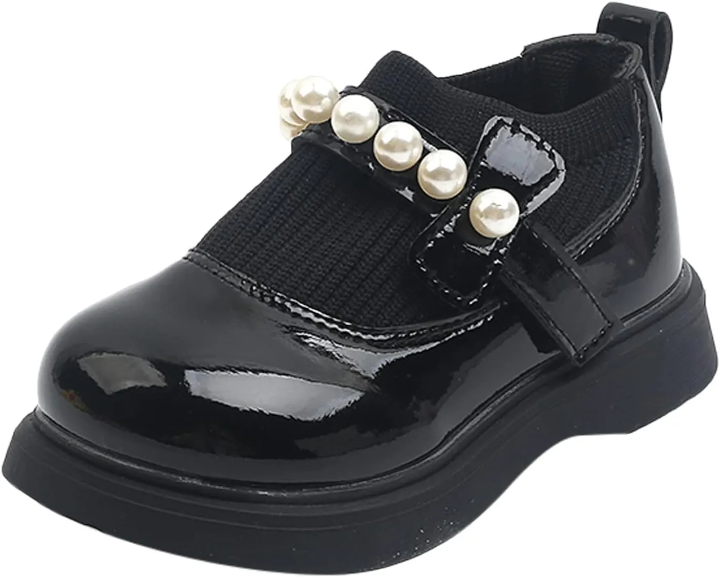 Dressy Shoes for Girls Girls Toddler Little Kid Big Kid Dress Flat Ballerina Shoe Leather Shoes Girl up Boots