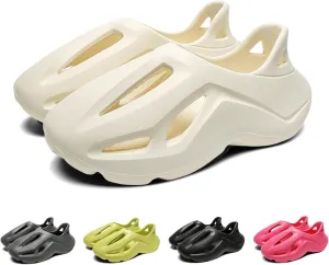 Fashion Children's Foam Running Shoes Children's Foam Running Shoes Big Kids Sneakers Cloud Non-slip Boys Pillow Hole Shoes Sandals Girls Outdoor Indoor Slippers Beach Shoes
