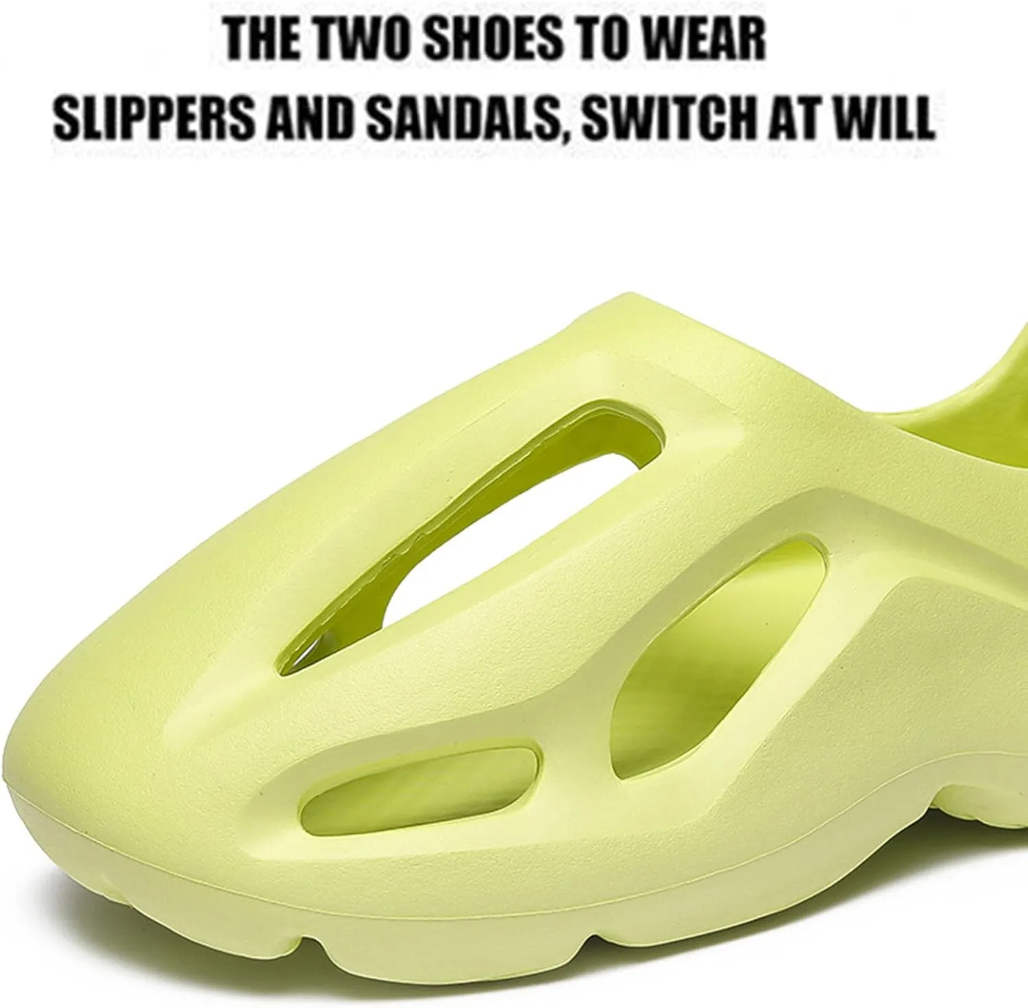 Fashion Children's Foam Running Shoes Children's Foam Running Shoes Big Kids Sneakers Cloud Non-slip Boys Pillow Hole Shoes Sandals Girls Outdoor Indoor Slippers Beach Shoes