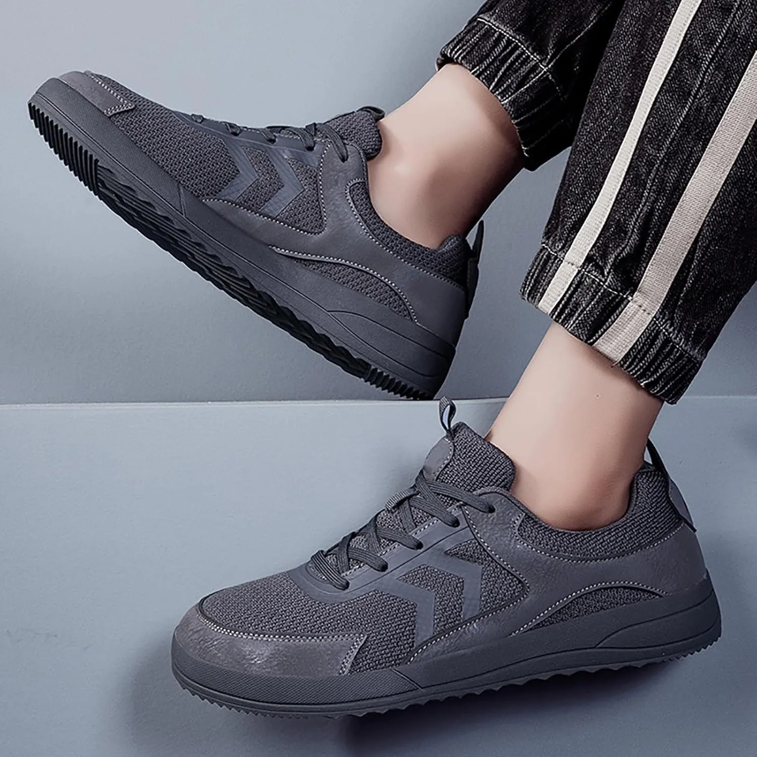 Fashion Sneakers for Women 2024 Hiking Shoes Men Men's Mesh Sneakers Comfortable Dressy Slip on Black Loafers Women Comfortable Sneakers for Men