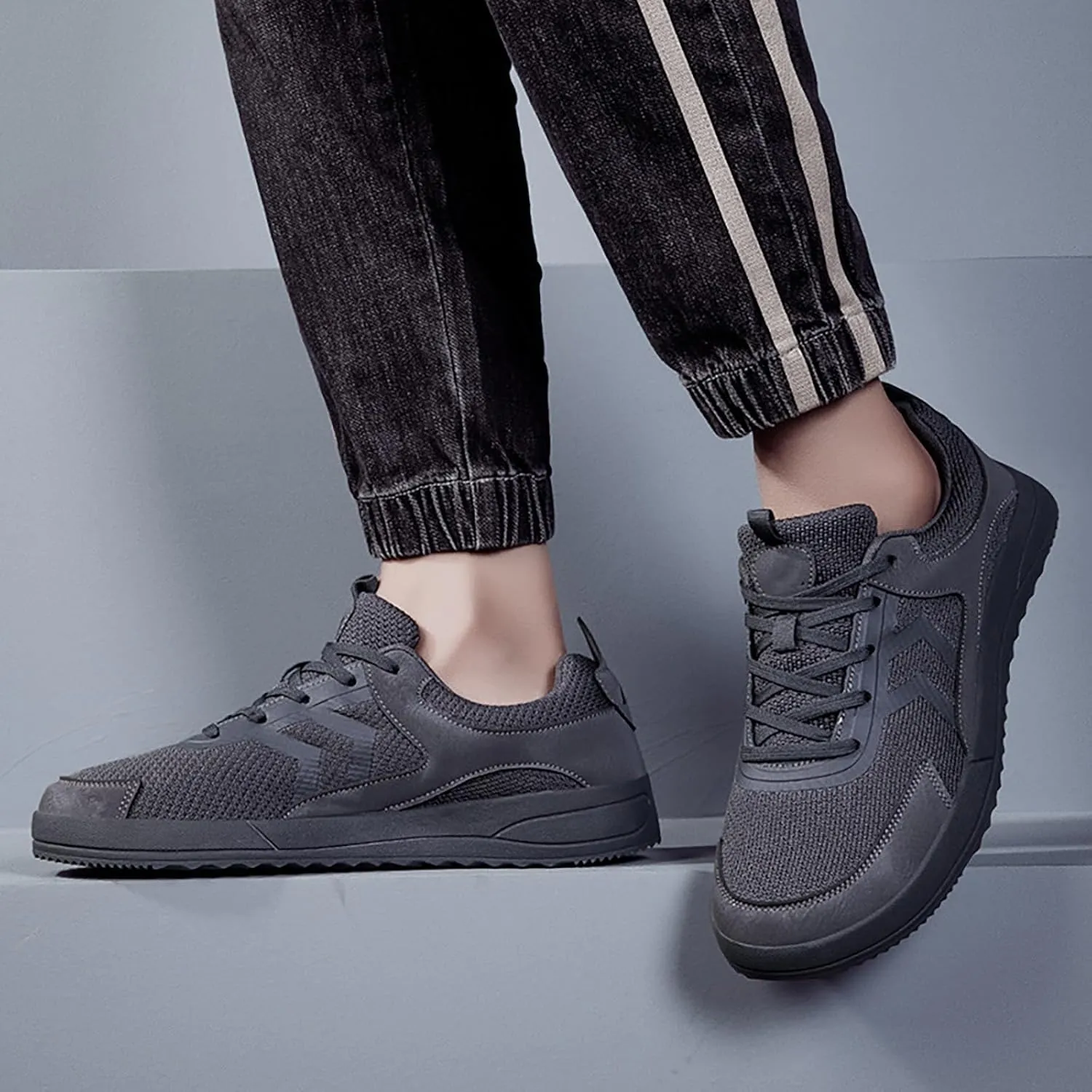 Fashion Sneakers for Women 2024 Hiking Shoes Men Men's Mesh Sneakers Comfortable Dressy Slip on Black Loafers Women Comfortable Sneakers for Men