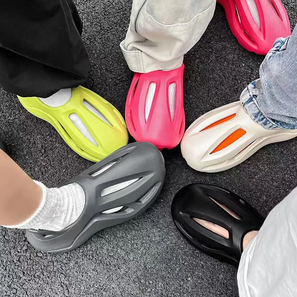 Foam Runner Sneakers Cloud Slides Pillow Sandals for Kids Running Shoes Boys Walking Shoes Girls Fashion Slippers Outdoor Indoor Summer Beach Sandals Big Kids Little Kids
