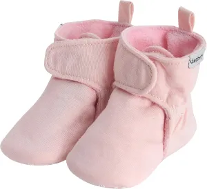 Gerber Baby Fleece Lined Wrap Fasten Non Skid Soft Slipper Booties