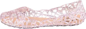 Girl Flat Shoes Slip On Ballet Sandals Breathable Beach Slip Jelly On Hollow Summer Pumps Casual Women's Women's Casual Shoes Espadrilles Workout Gym Outdoor Shoes