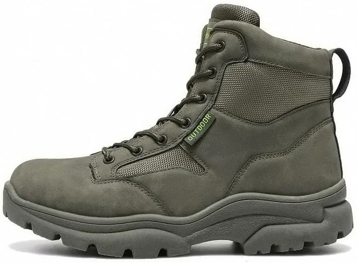 Hiking Boots Winter Snow Boots for Men Tactical Boots Men's Combat Boots Work Boots Outdoor Walking Shoes