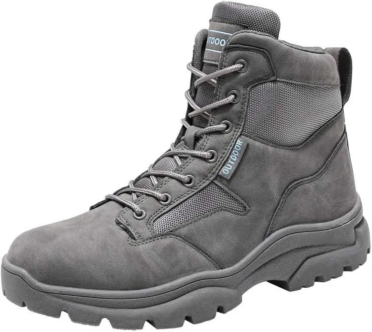 Hiking Boots Winter Snow Boots for Men Tactical Boots Men's Combat Boots Work Boots Outdoor Walking Shoes