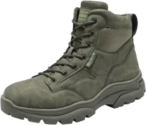 Hiking Boots Winter Snow Boots for Men Tactical Boots Men's Combat Boots Work Boots Outdoor Walking Shoes