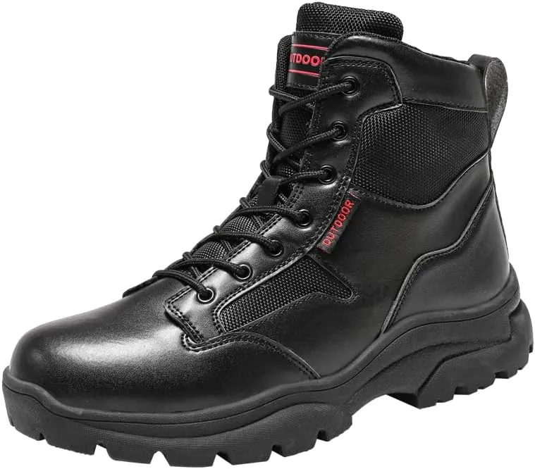 Hiking Boots Winter Snow Boots for Men Tactical Boots Men's Combat Boots Work Boots Outdoor Walking Shoes
