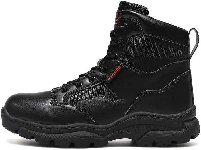 Hiking Boots Winter Snow Boots for Men Tactical Boots Men's Combat Boots Work Boots Outdoor Walking Shoes