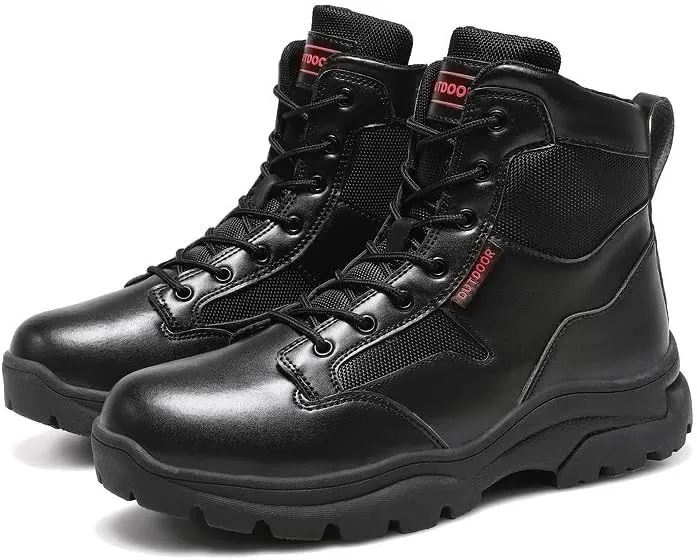 Hiking Boots Winter Snow Boots for Men Tactical Boots Men's Combat Boots Work Boots Outdoor Walking Shoes