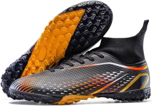 Indoor Turf Soccer Shoes Cleats Mens Soccer Shoes for Boys Football Shoes Kid Futsal Shoes Youth TF