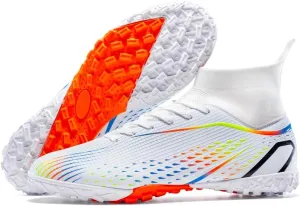 Indoor Turf Soccer Shoes Cleats Mens Soccer Shoes for Boys Football Shoes Kid Futsal Shoes Youth TF