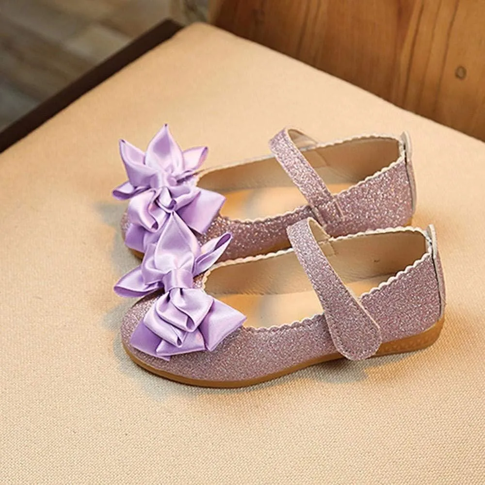 Infant Boots Walkers Nubuck Single Fashion Children Girl Shoes Leather Bowknot Princess Dance Baby Shoes Toddler 8 Shoes Girls