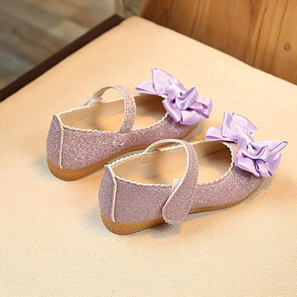 Infant Boots Walkers Nubuck Single Fashion Children Girl Shoes Leather Bowknot Princess Dance Baby Shoes Toddler 8 Shoes Girls