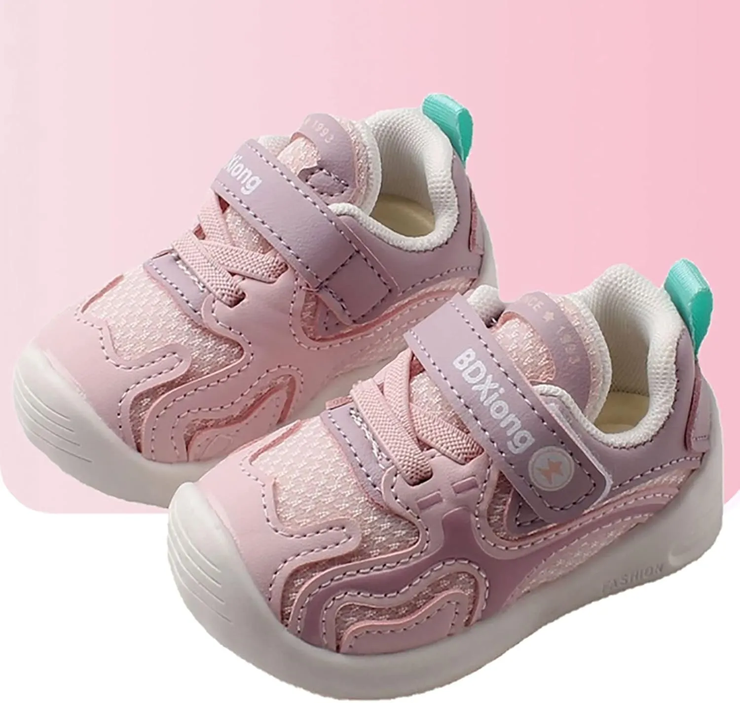 Infant Mesh Lightweight Sneakers for Running Sport Toddler Non Slip Breathable Athletic Walking Shoes for Hiking