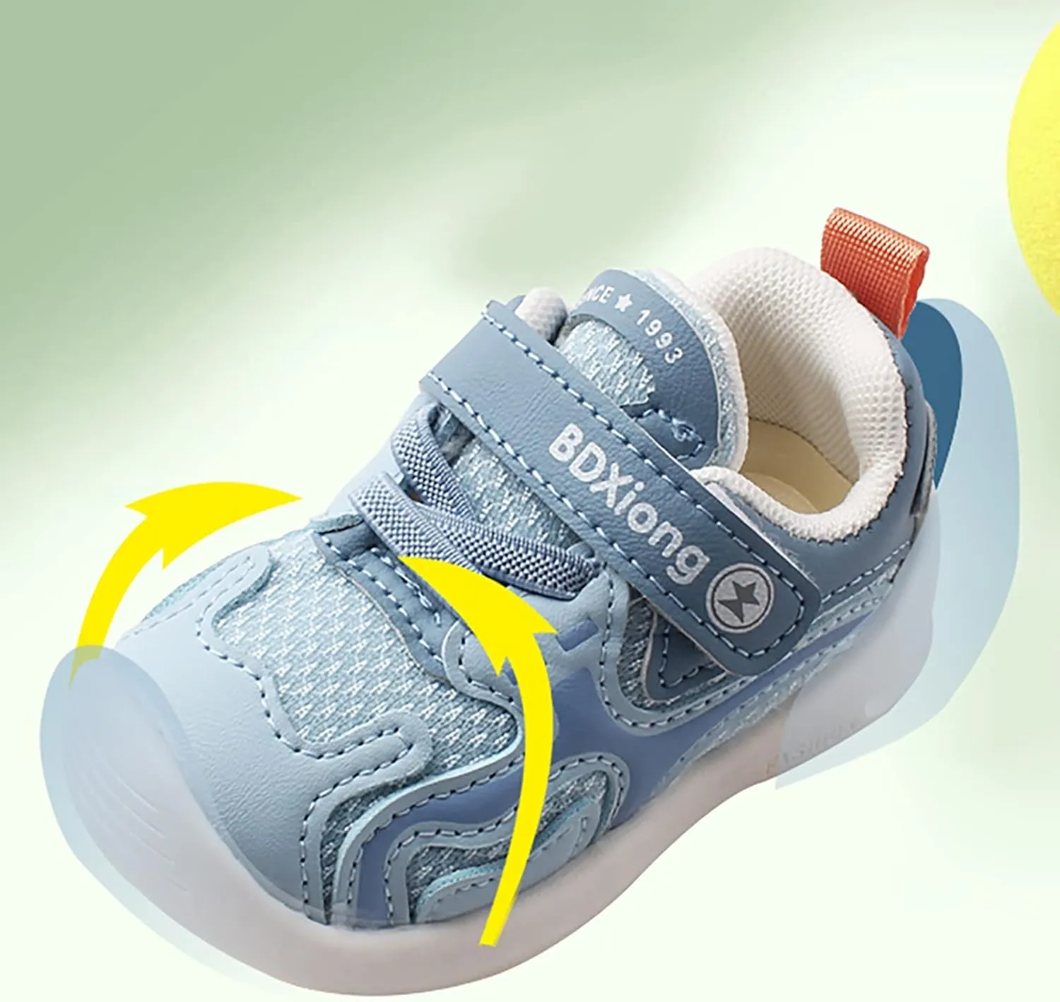 Infant Mesh Lightweight Sneakers for Running Sport Toddler Non Slip Breathable Athletic Walking Shoes for Hiking