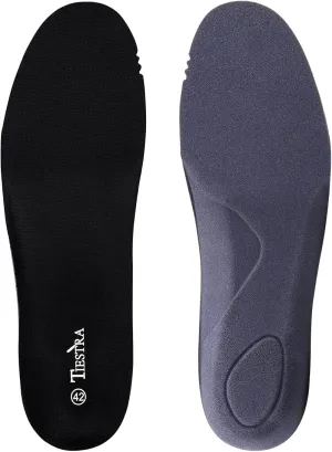 Insoles for Mens Memory Foam Shoe Inserts,Replacement Insoles for Work Boot Running Shoes-Shock Absorption and Cushion for Feet Relief,Comfort Inner Soles for Everyday Use Black 43EU/US10