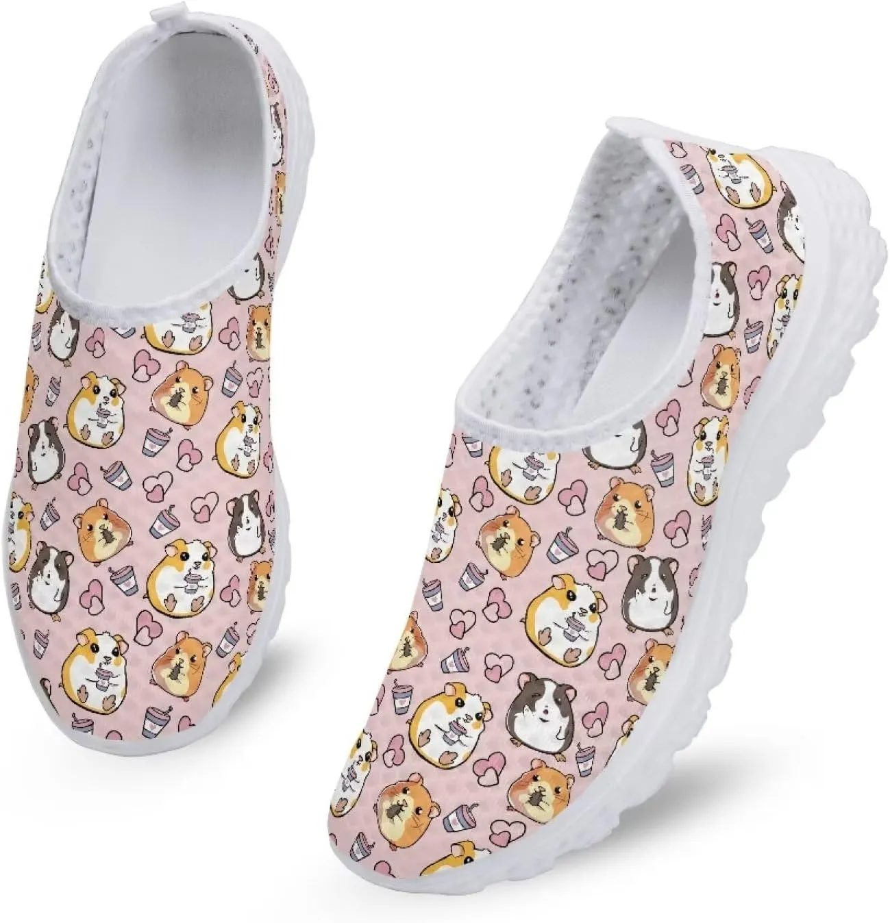 INSTANTARTS Athletic Water Shoes Womens Sport Sneakers Air Mesh Barefoot Aqua Walking Shoes
