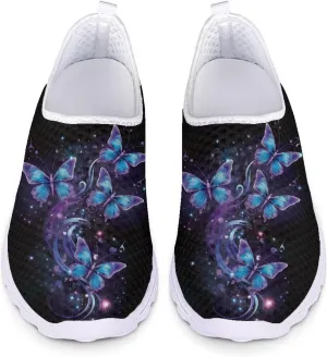INSTANTARTS Athletic Water Shoes Womens Sport Sneakers Air Mesh Barefoot Aqua Walking Shoes