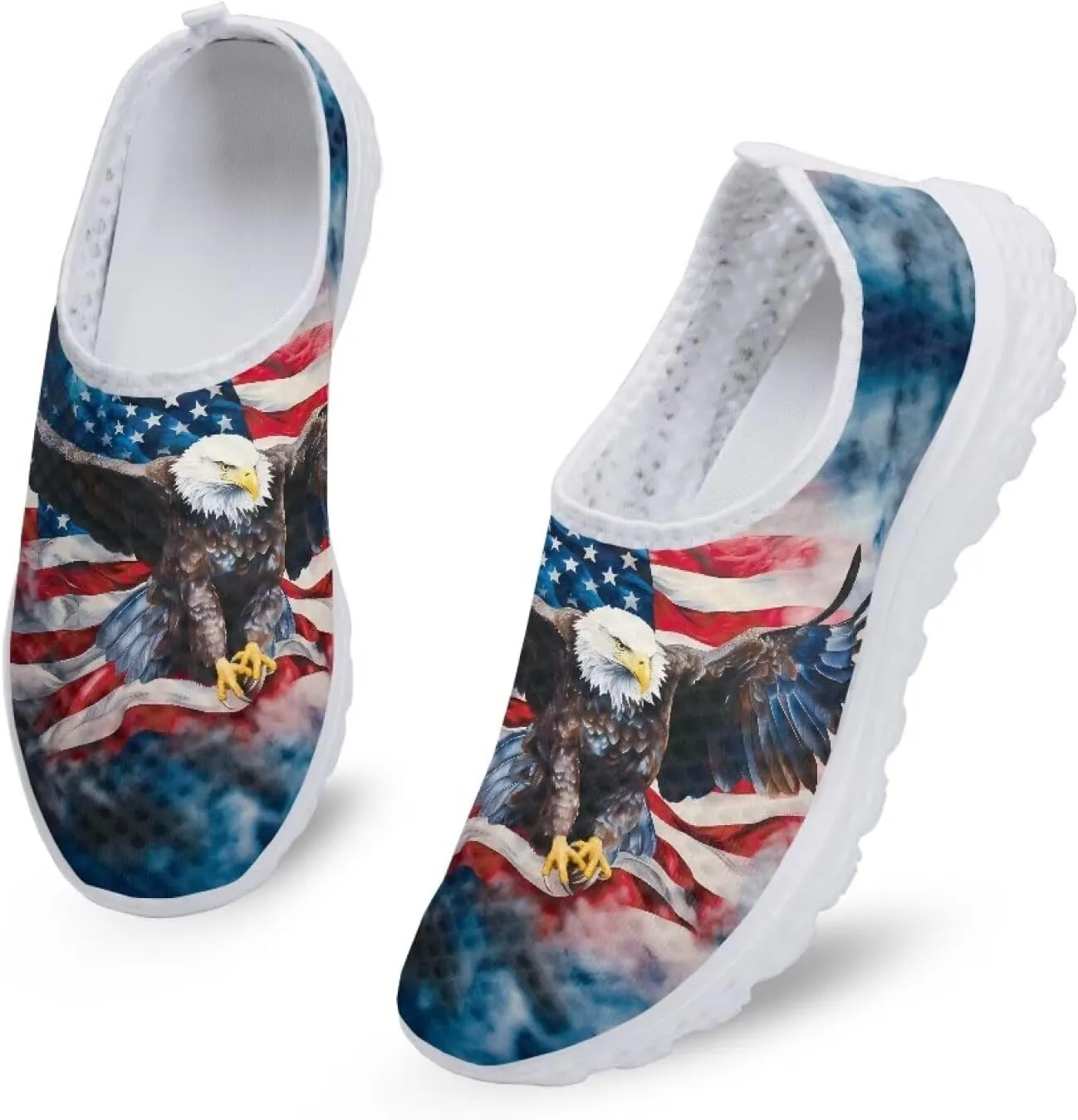 INSTANTARTS Athletic Water Shoes Womens Sport Sneakers Air Mesh Barefoot Aqua Walking Shoes