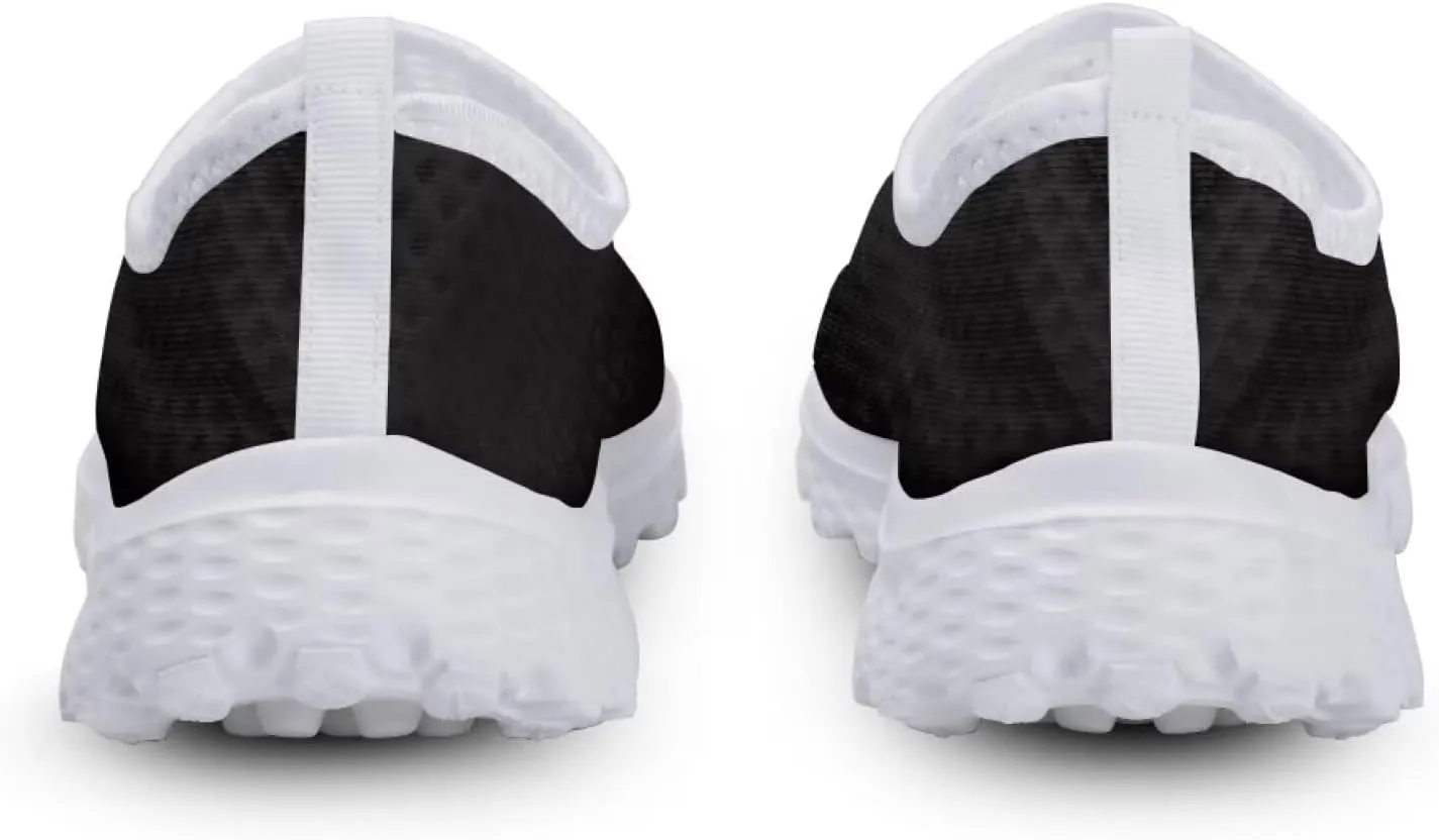 INSTANTARTS Athletic Water Shoes Womens Sport Sneakers Air Mesh Barefoot Aqua Walking Shoes